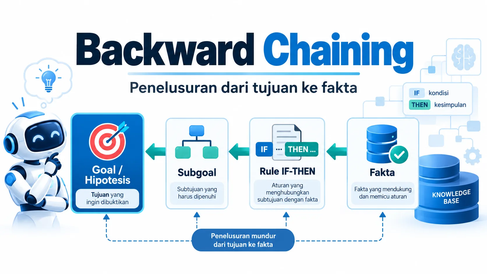 Metode Backward Chaining