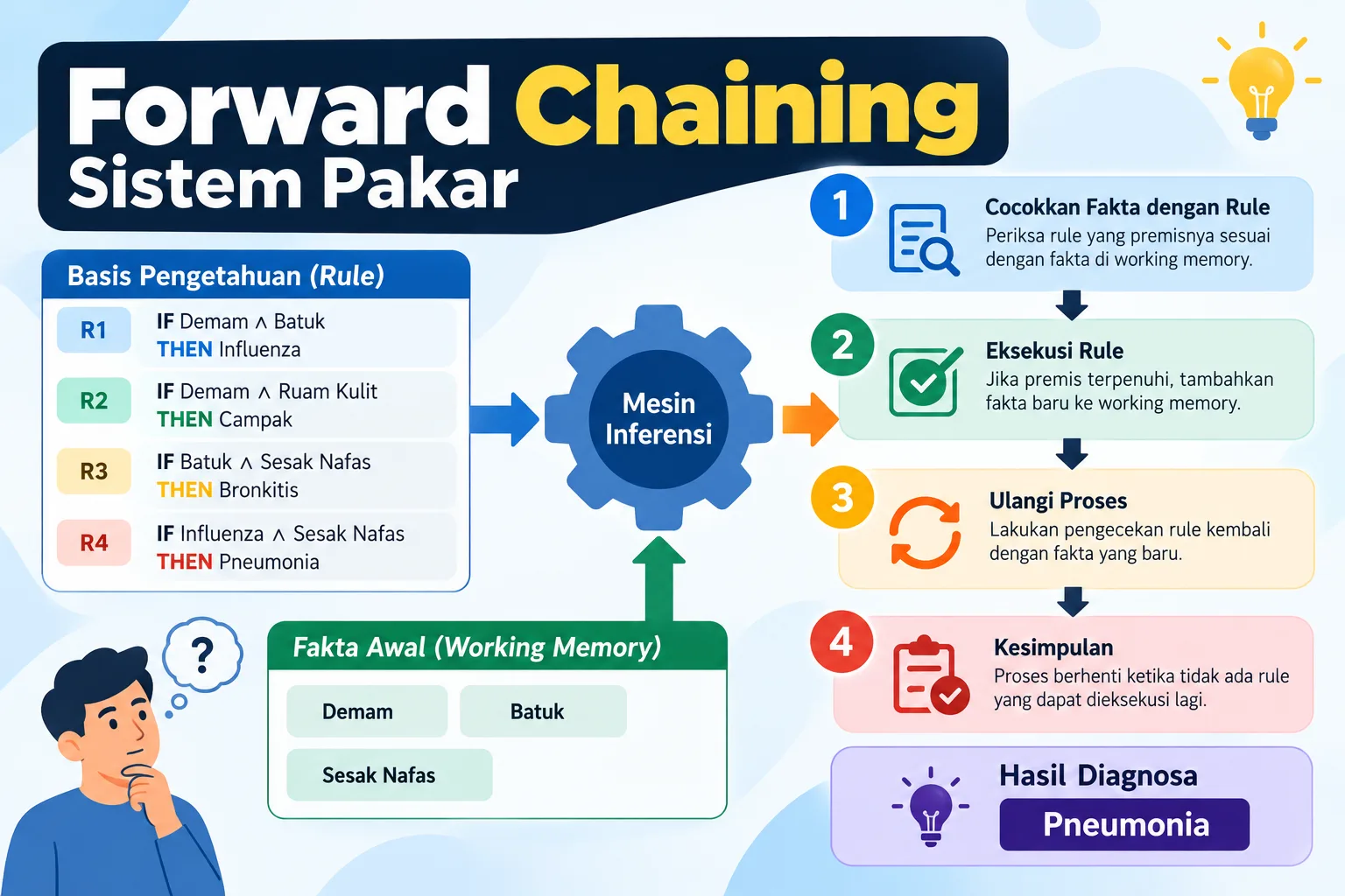 Metode Forward Chaining