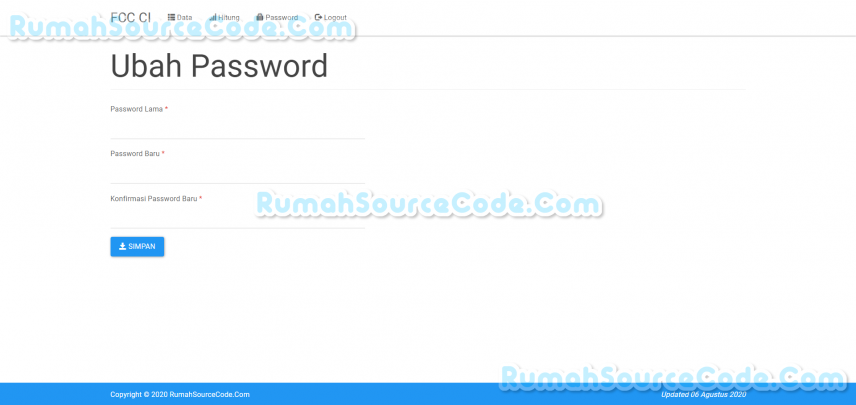 Source Code Fuzzy C Covering Codeigniter Password